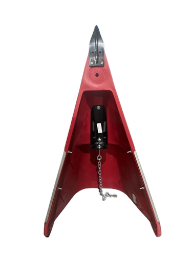 PS30-90A -- Narrow Row Center Snout with Point 30'' IH Red